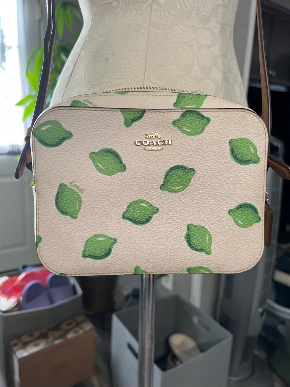Coach Jamie crossbody with Limes - Picture 5 of 5